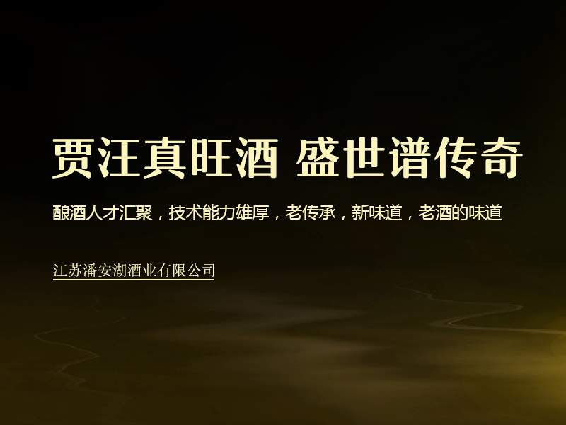 江苏潘安湖酒业有限公司展示型网站案例
